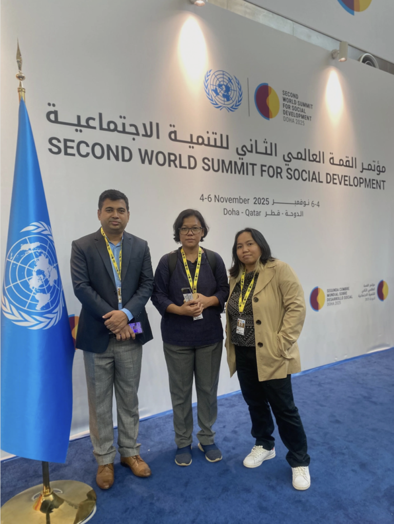 APMM at the World Summit on Social Development (Doha)