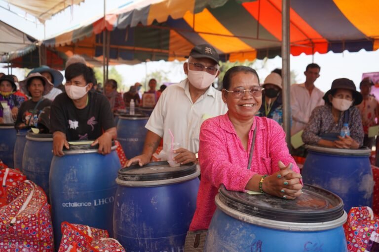 Lutheran Hope Cambodia Organization provided humanitarian assistance to displaced families in Banteay Meanchey, Cambodia