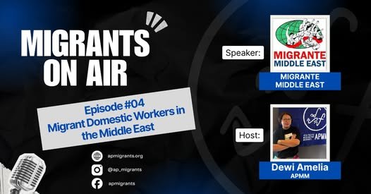 Situation of migration domestic workers in the Middle East