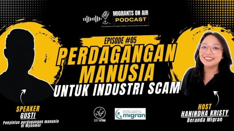 Perdagangan Manusia Untuk Industri Scam (Human Trafficking for Scam Industry)